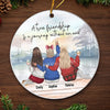 A True Friendship Is A Journey - Bestie Personalized Custom Ornament - Acrylic Custom Shaped - Christmas Gift For Best Friends, BFF, Sisters