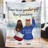 All I Want To Christmas Is You - Bestie Personalized Custom Blanket - Christmas, Gift For Best Friends, BFF, Sisters