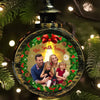 Custom Photo Family Bonds Are Unbreakable - Family Personalized Custom Candlelight Lantern Ornament - Christmas Gift For Family Members