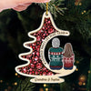 All I Want For Christmas Is My Grandkid - Family Personalized Custom Ornament - Acrylic Custom Shaped - Christmas Gift For Grandma, Grandkid