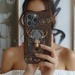 Blisscorners Stunning Deer Ver 1 - Personalized Hunting Phone Case Full Wrap Phone Case LM0812