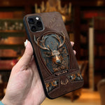 Blisscorners Stunning Deer Ver 2 - Personalized Hunting Phone Case Full Wrap Phone Case LM0812