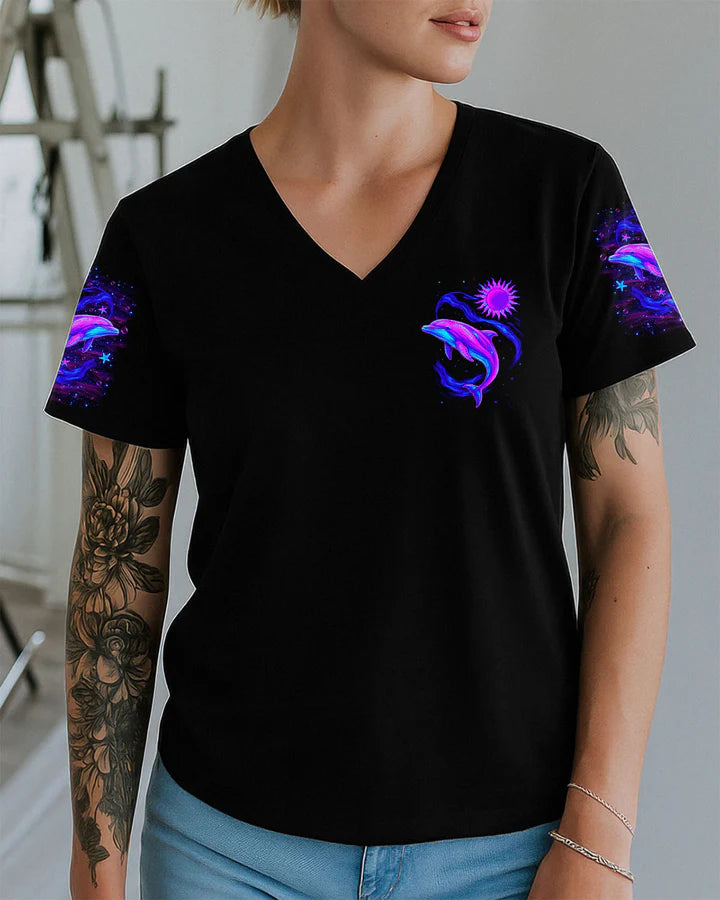 BLISSCORNERS SALTWATER HEALS EVERYTHING DOLPHIN ALL OVER PRINT 4