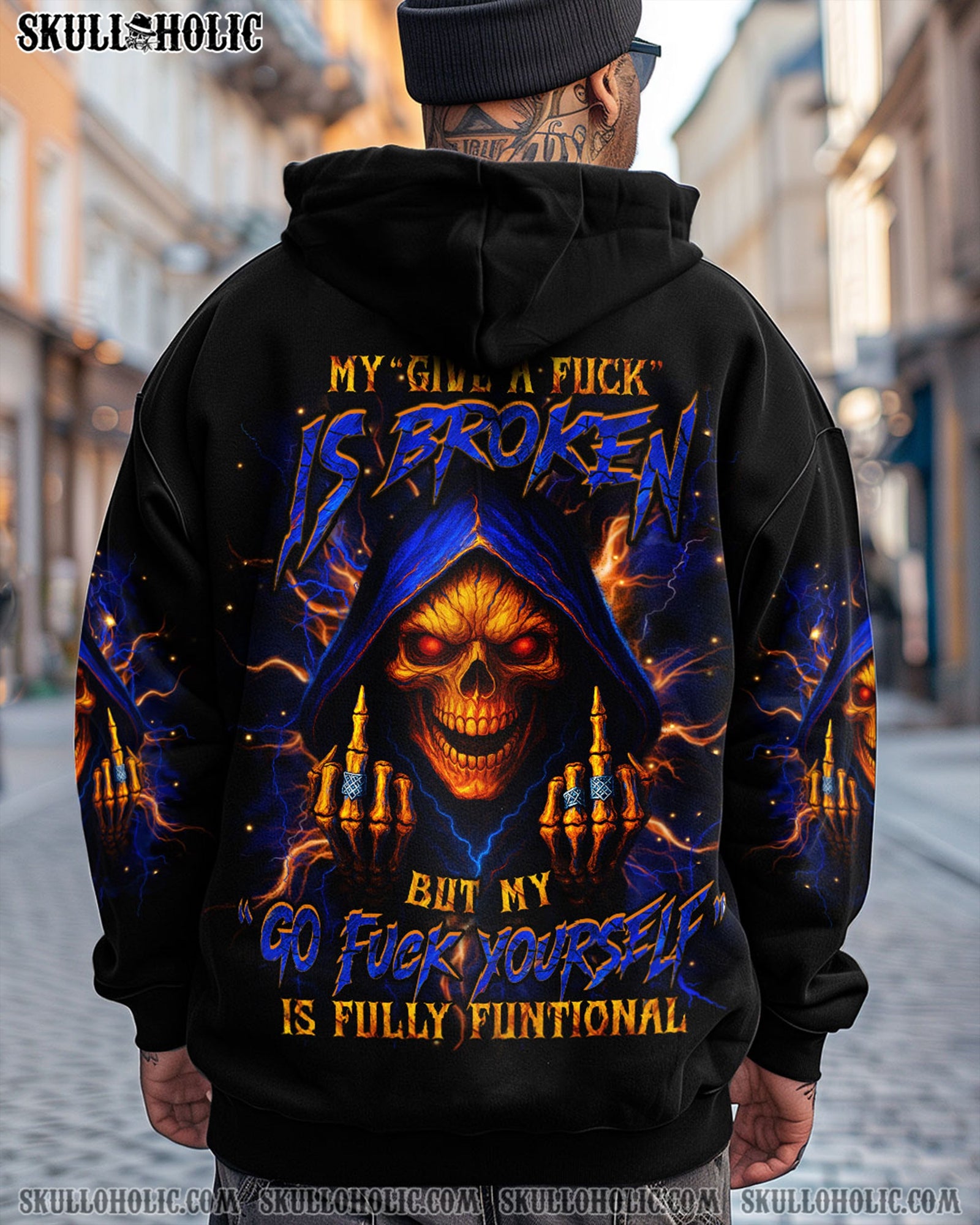 BLISSCORNERS MY GIVE A F IS BROKEN ALL OVER PRINT