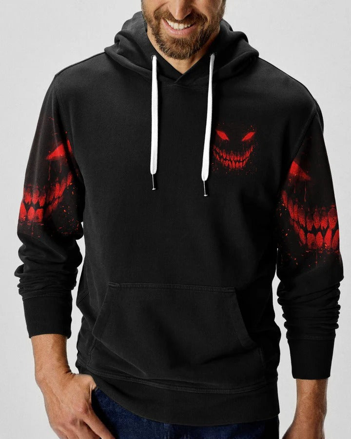BLISSCORNERS I'M NEVER ALONE SKULL DEMON ALL OVER PRINT 6