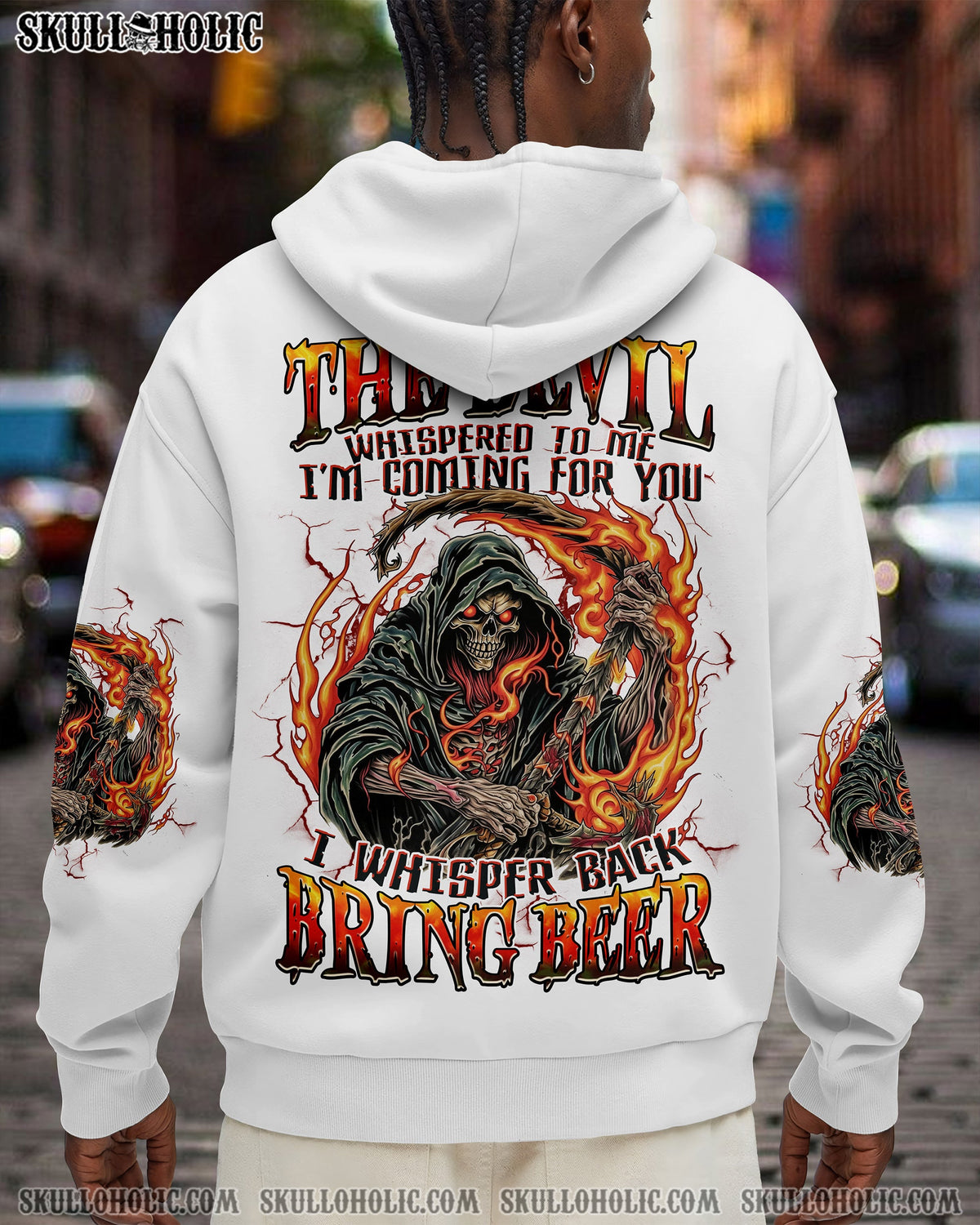 BLISSCORNERS THE DEVIL WHISPERED TO ME ALL OVER PRINT