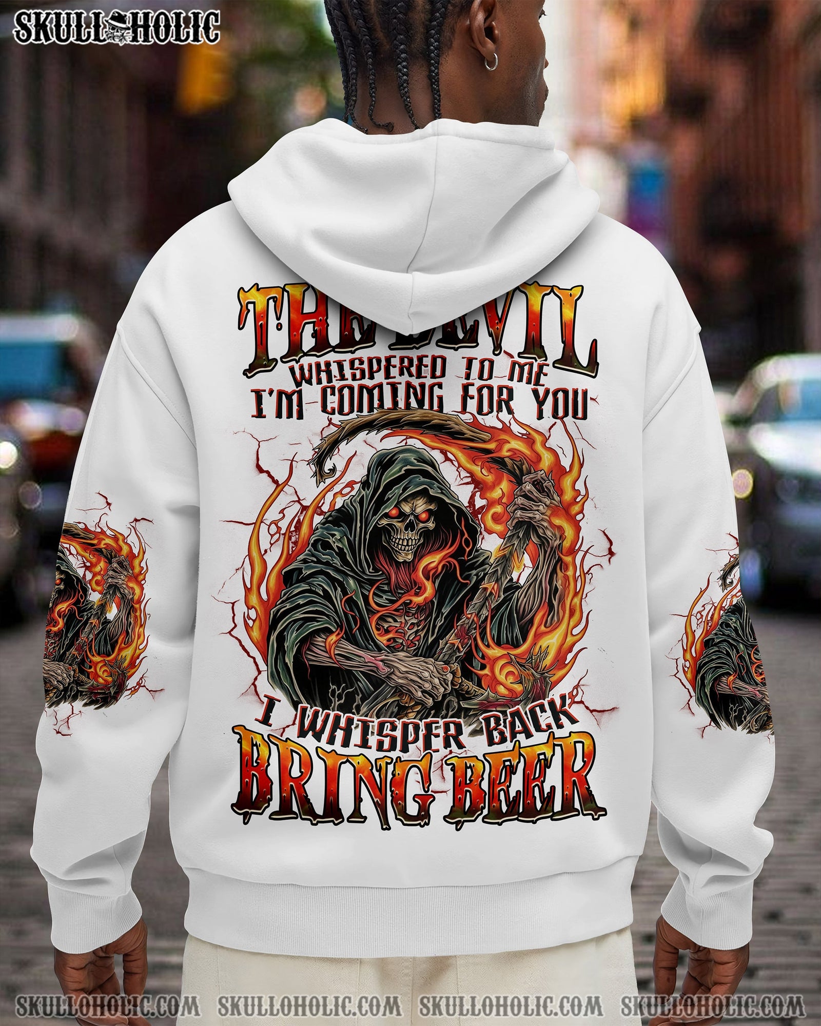 BLISSCORNERS THE DEVIL WHISPERED TO ME ALL OVER PRINT