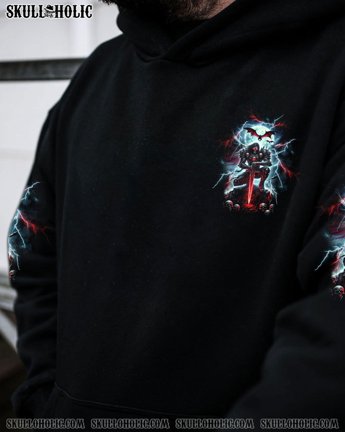 BLISSCORNERS I'M NEVER ALONE MY DEMONS ARE WITH ME 24/7 ALL OVER PRINT
