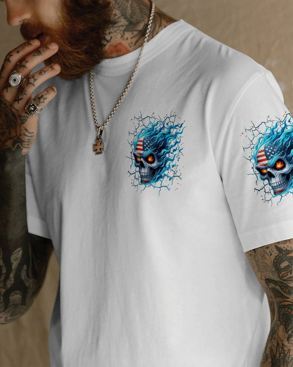 BLISSCORNERS SOMETIMES EVEN THE DEVIL ALL OVER PRINT