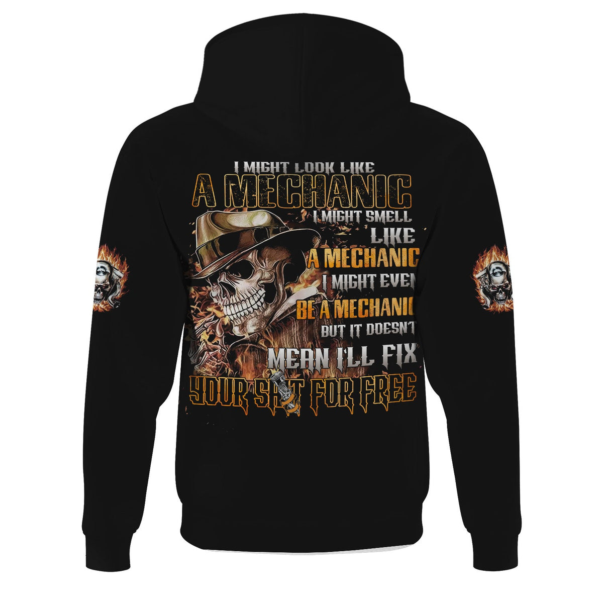 Blisscorners Funny Quote I Might Look Like A Mechanic It's Doesn't Mean I'll Fix For Free Black T Shirt
