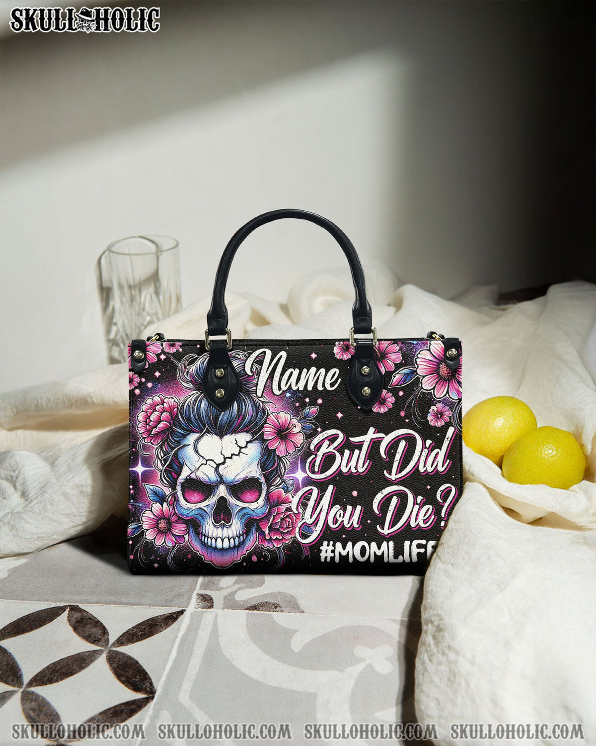 BLISSCORNERS BUT DID YOU DIE LEATHER HANDBAG