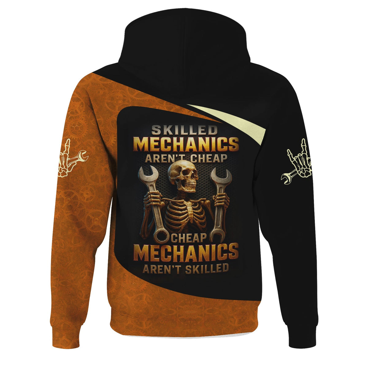 Blisscorners Personalized T-Shirt Skill Mechanics Hand Clean Money Shirt For Mechanics