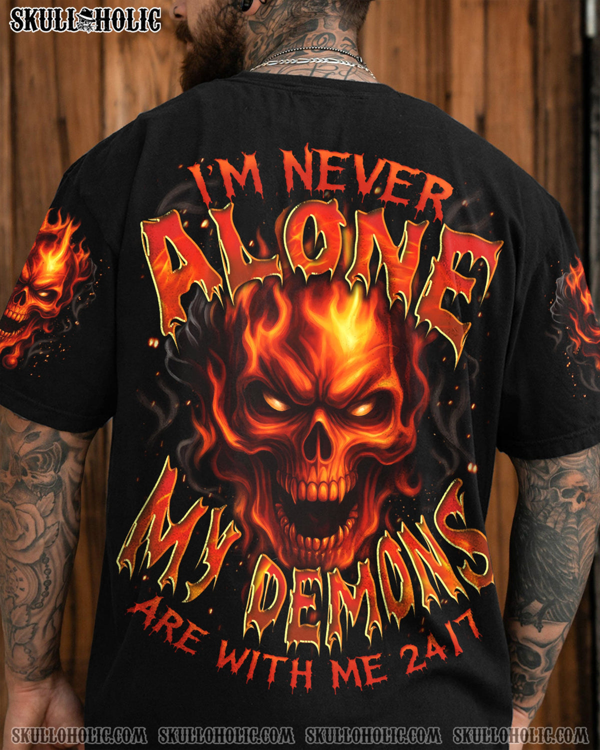 BLISSCORNERS I'M NEVER ALONE ALL OVER PRINT