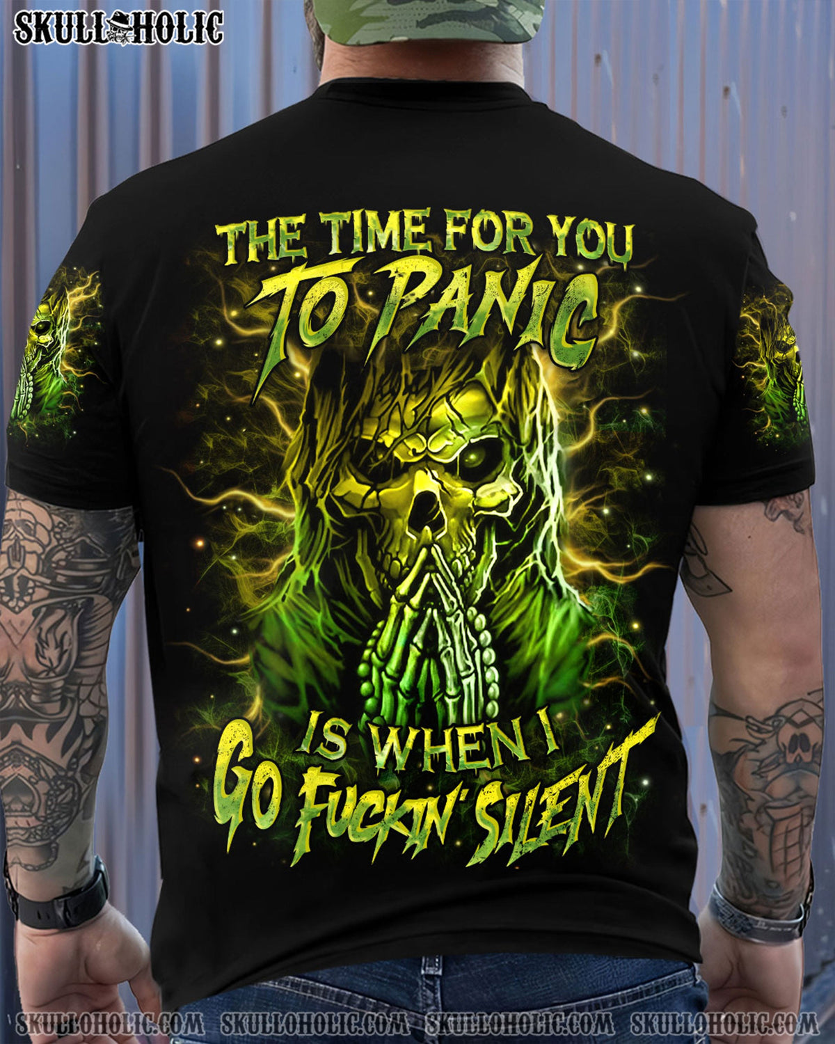 BLISSCORNERS THE TIME FOR YOU TO PANIC ALL OVER PRINT
