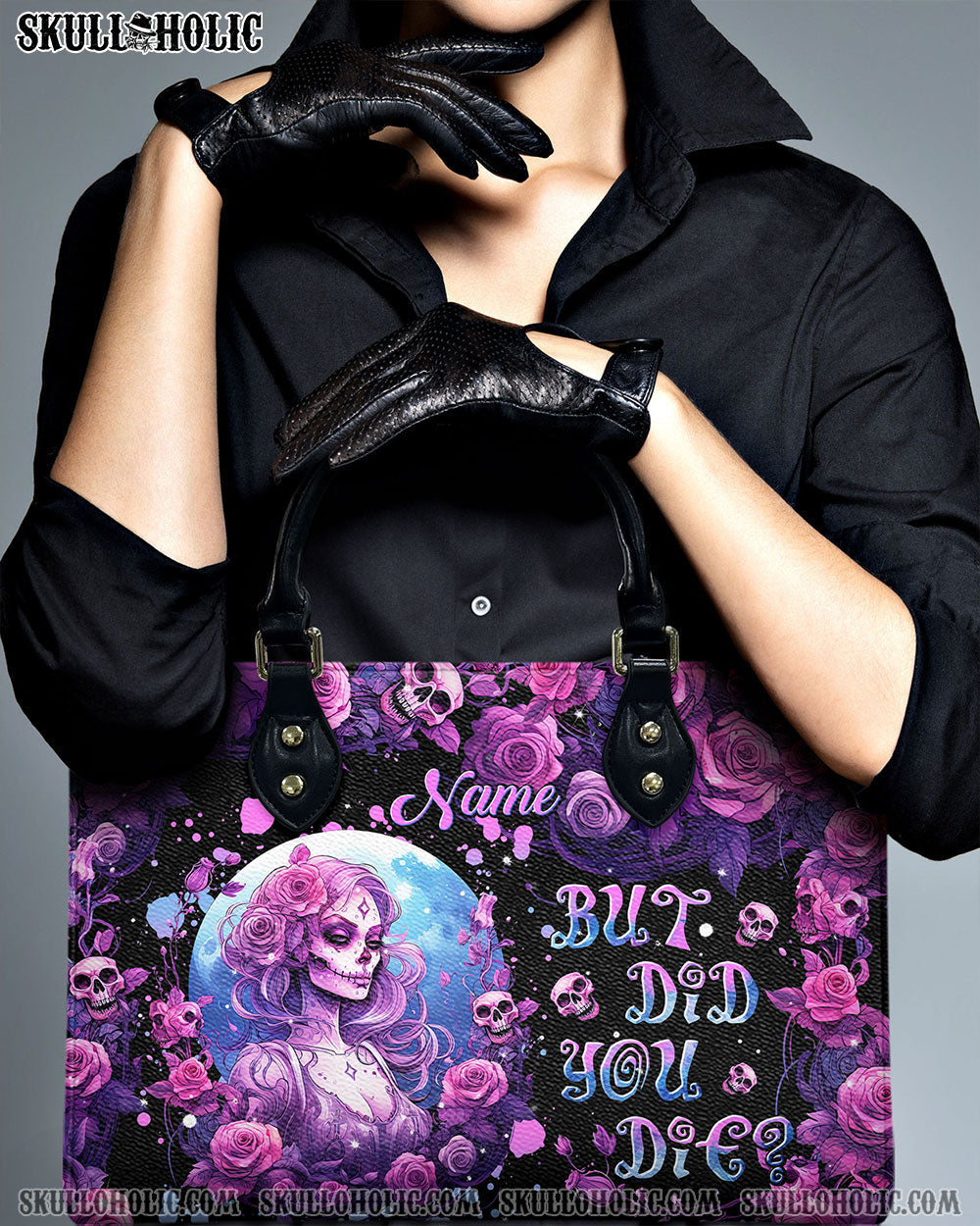 BLISSCORNERS BUT DID YOU DIE LEATHER HANDBAG