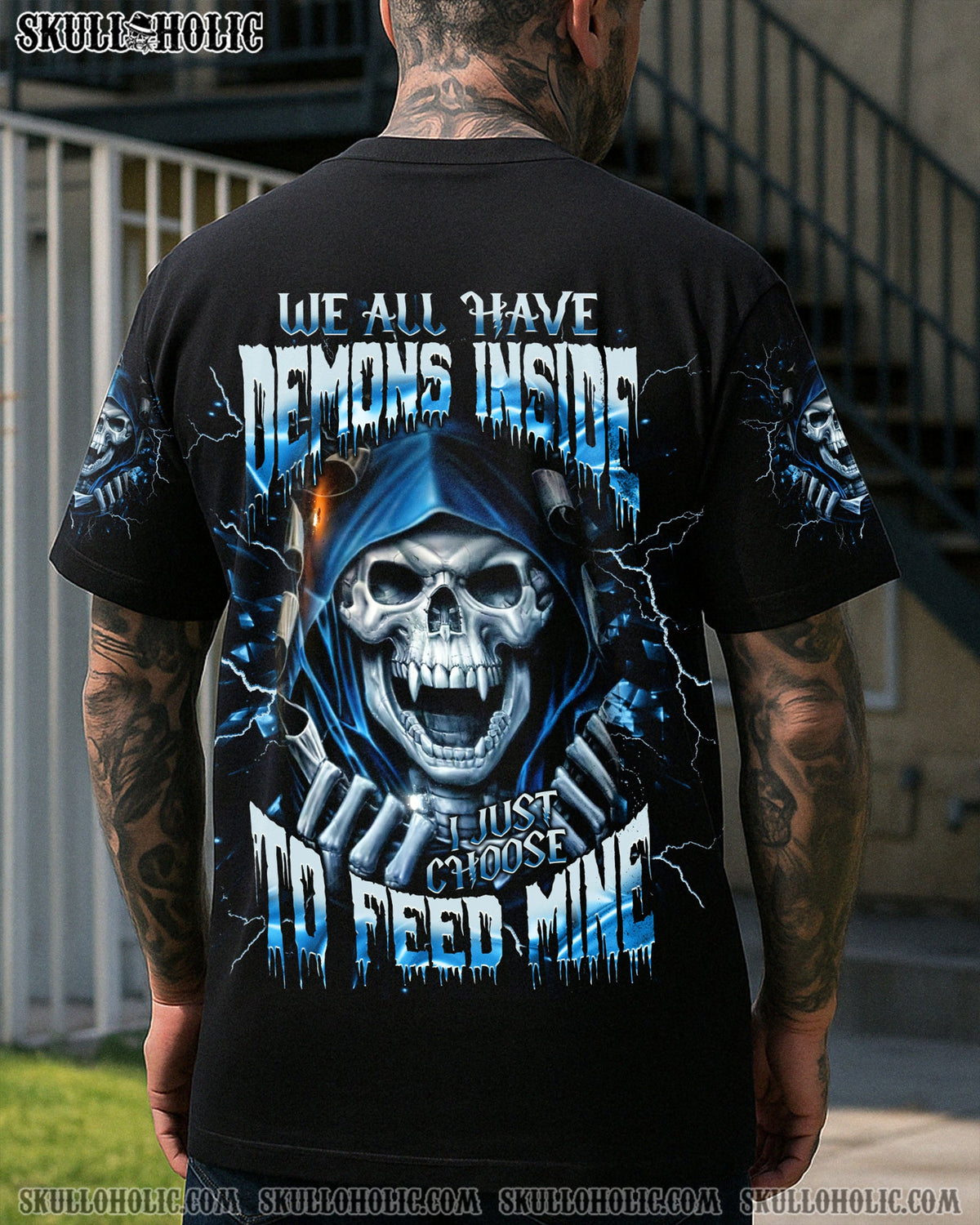 BLISSCORNERS WE ALL HAVE DEMONS INSIDE ALL OVER PRINT