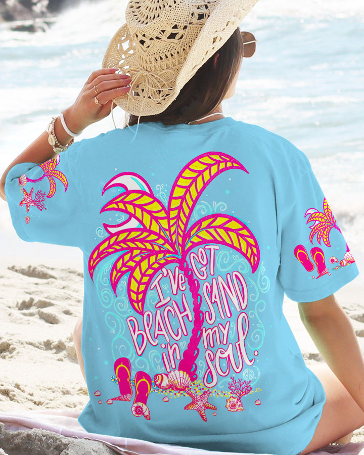 BLISSCORNERS I'VE GOT BEACH SAND IN MY SOUL ALL OVER PRINT