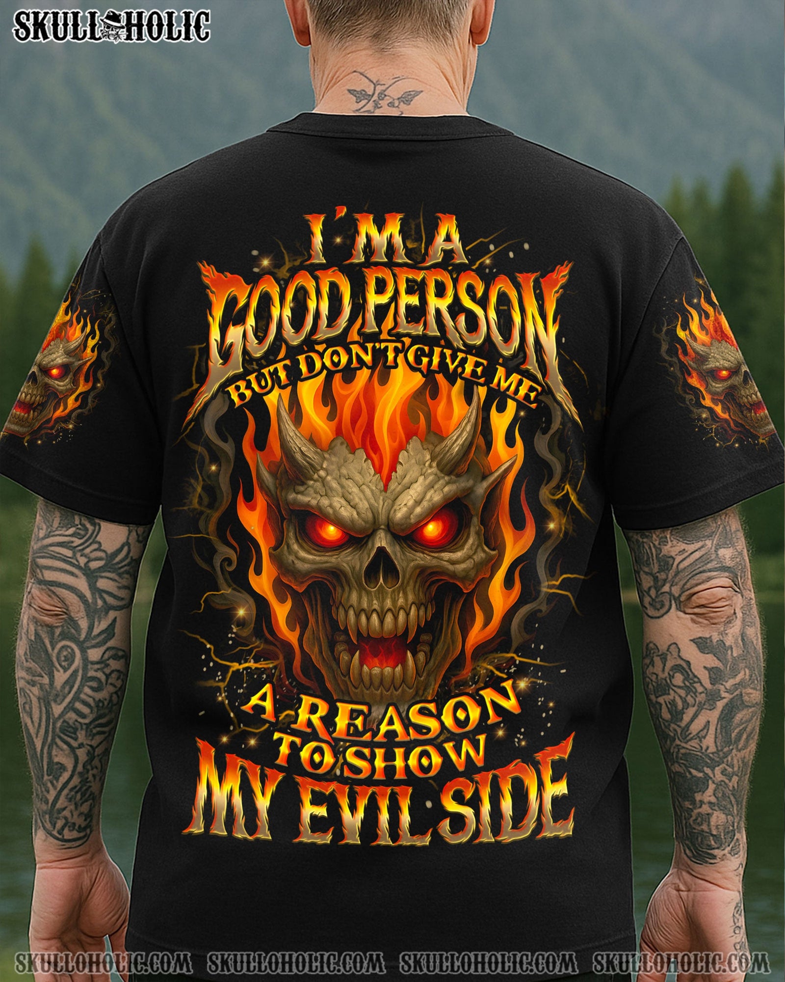 BLISSCORNERS I AM GOOD PERSON ALL OVER PRINT