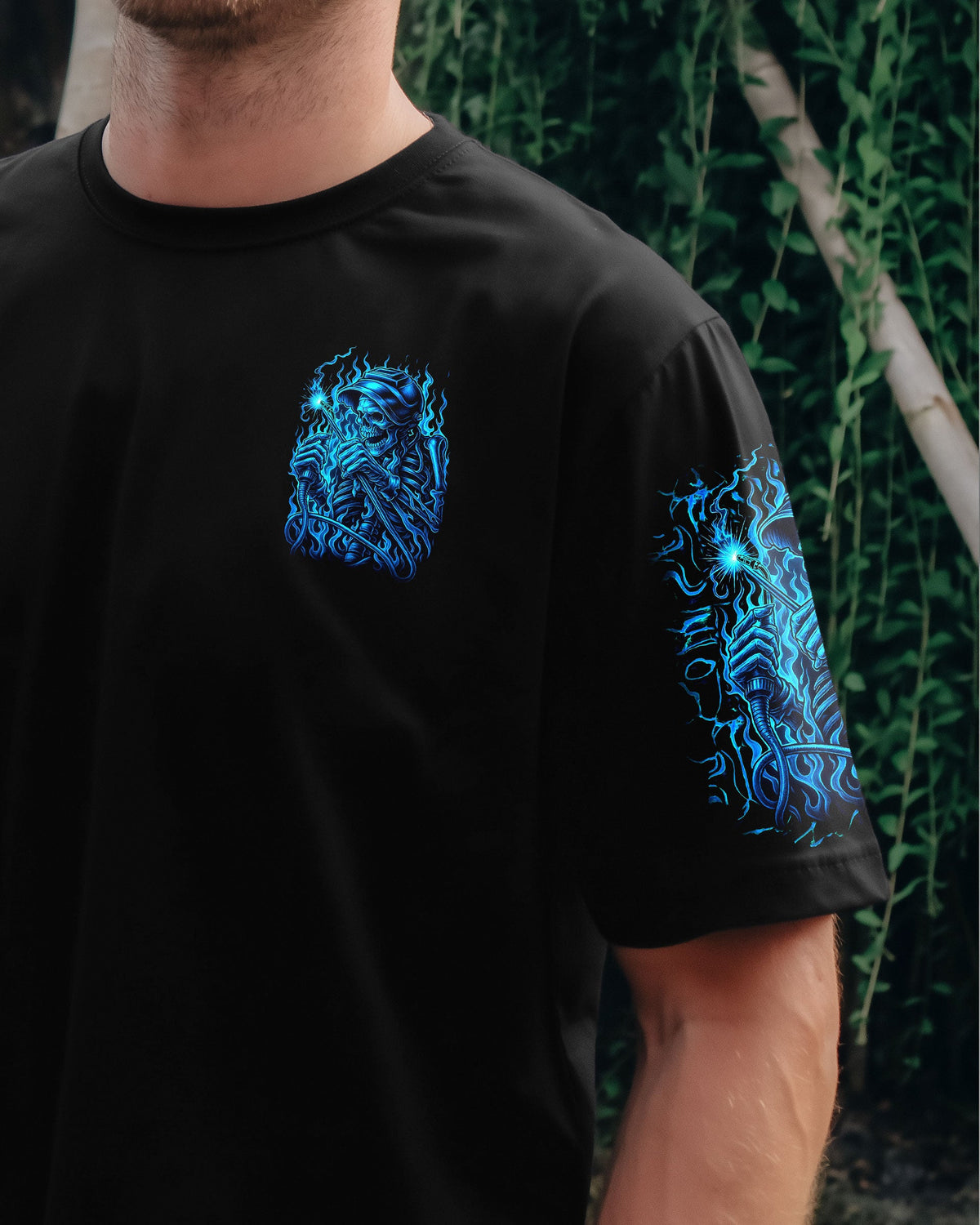 BLISSCORNERS ASSUMING I'M JUST A WELDER SKULL ALL OVER PRINT