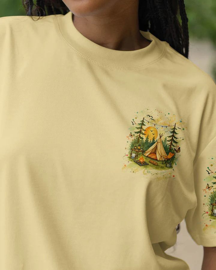 BLISSCORNERS HOME IS WHERE YOU PITCH YOUR TENT ALL OVER PRINT