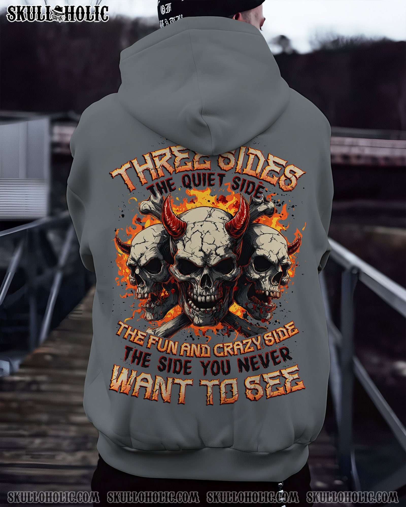 BLISSCORNERS I HAVE THREE SIDES ALL OVER PRINT