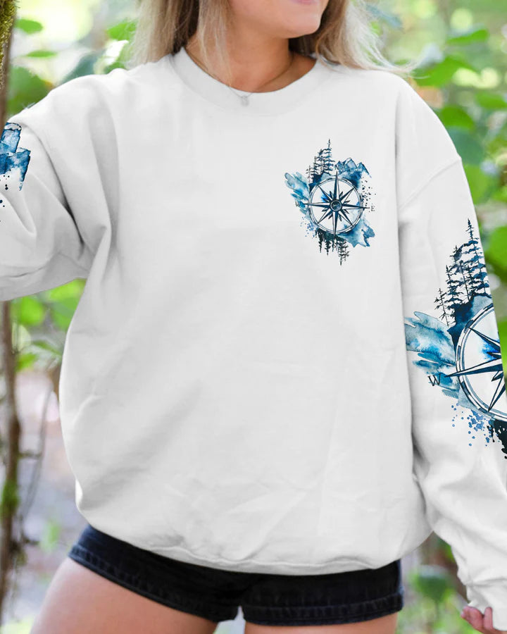 BLISSCORNERS THE MOUNTAINS ARE CALLING ALL OVER PRINT