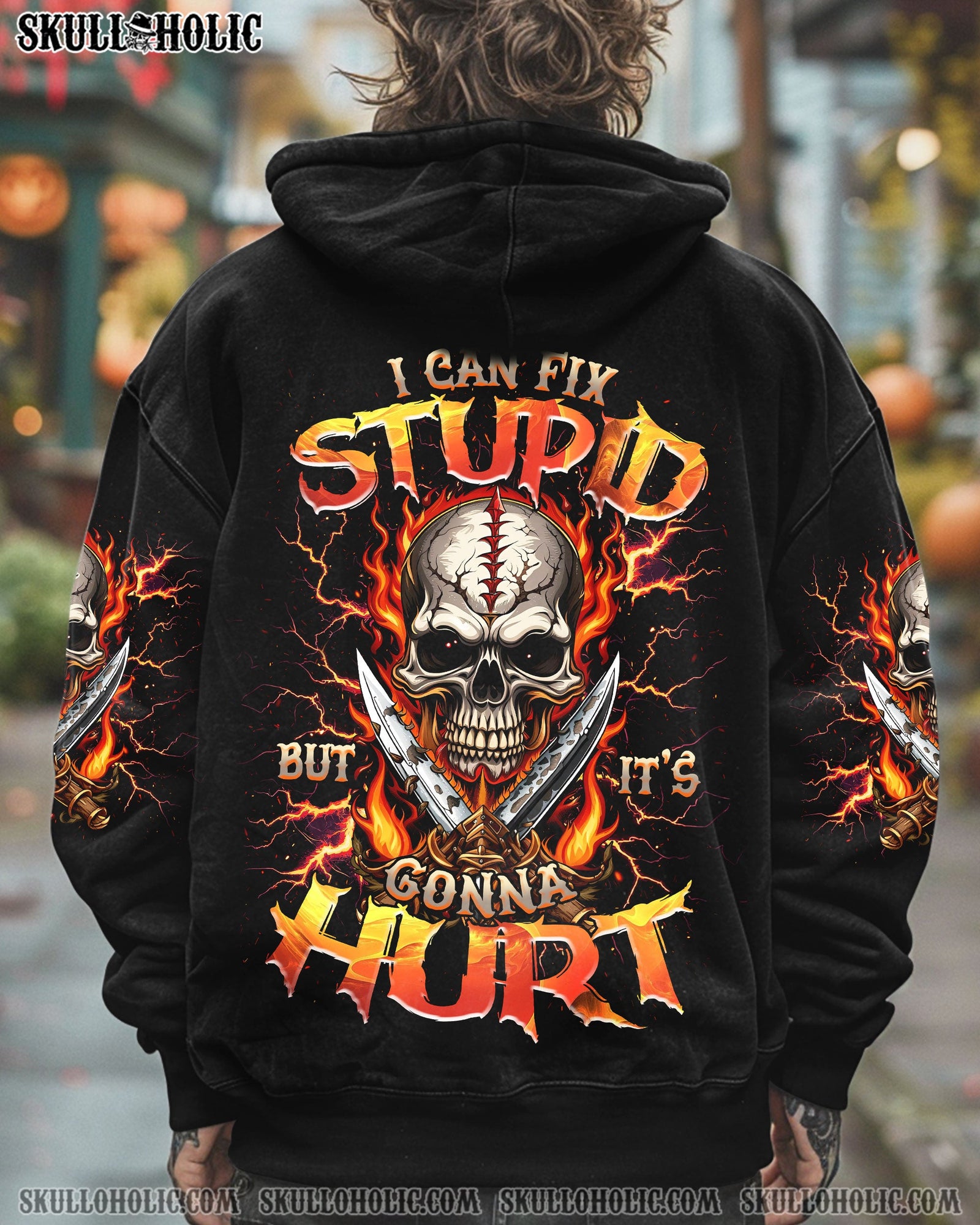 BLISSCORNERS I CAN FIX STUPID BUT IT'S GONNA HURT ALL OVER PRINT