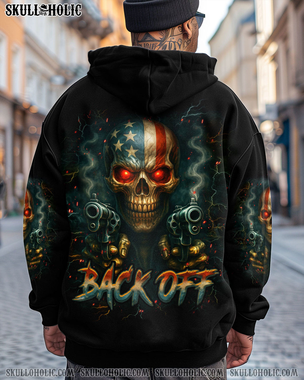 BLISSCORNERS BACK OFF ALL OVER PRINT