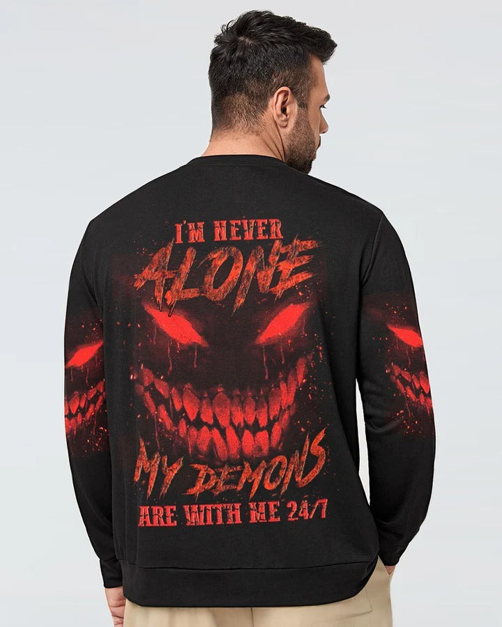 BLISSCORNERS I'M NEVER ALONE SKULL DEMON ALL OVER PRINT 6