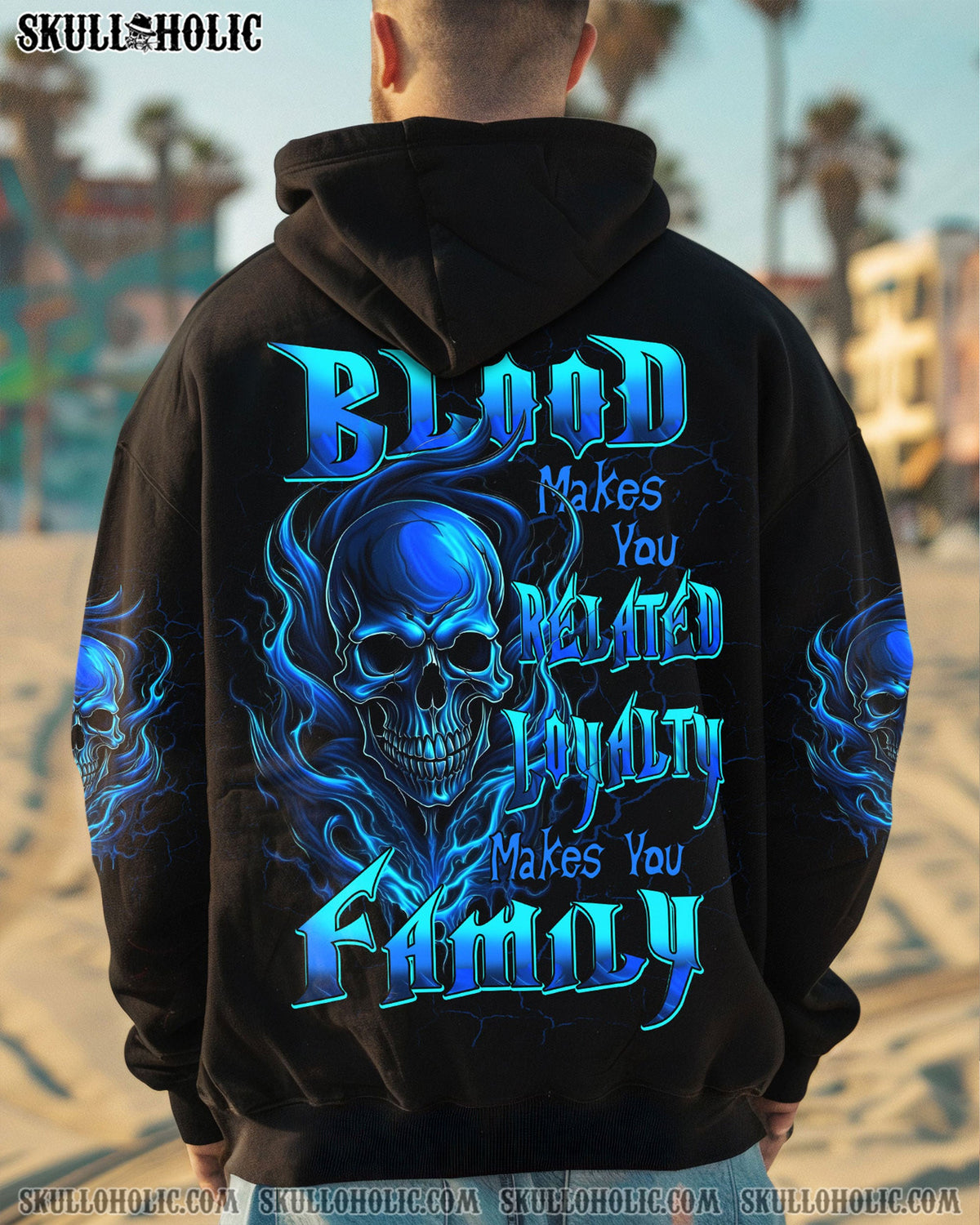 BLISSCORNERS LOYALTY MAKES YOU FAMILY ALL OVER PRINT