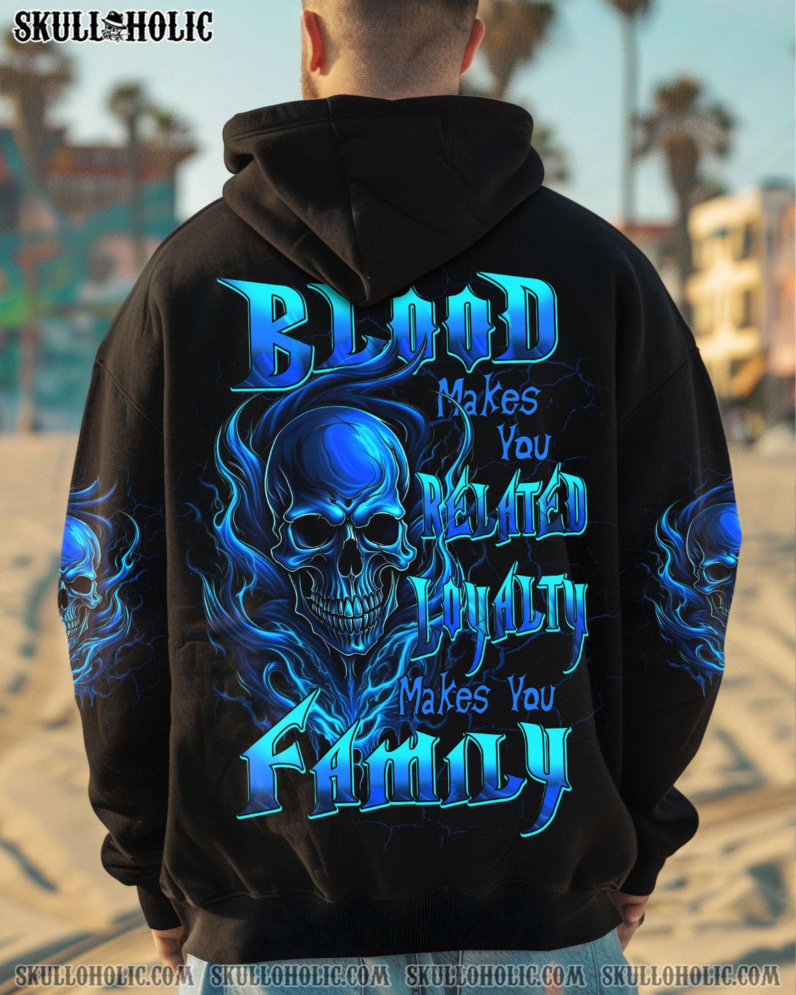 BLISSCORNERS LOYALTY MAKES YOU FAMILY ALL OVER PRINT