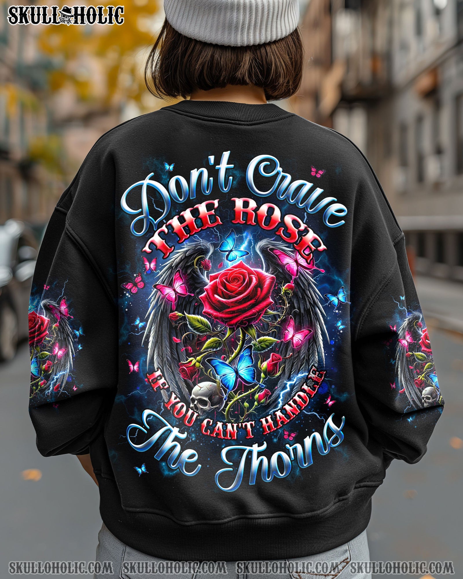 BLISSCORNERS DON’T CRAVE THE ROSE ALL OVER PRINT