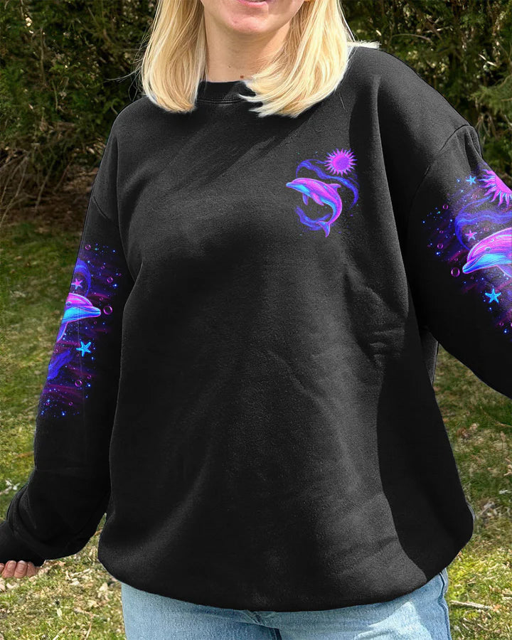 BLISSCORNERS SALTWATER HEALS EVERYTHING DOLPHIN ALL OVER PRINT 4