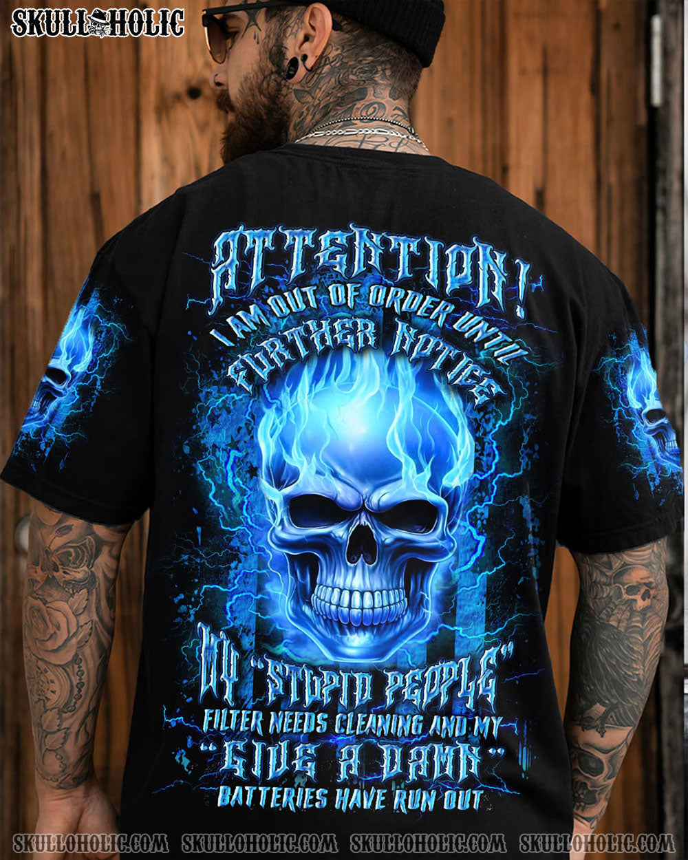 BLISSCORNERS ATTENTION I AM OUT OF ORDER ALL OVER PRINT