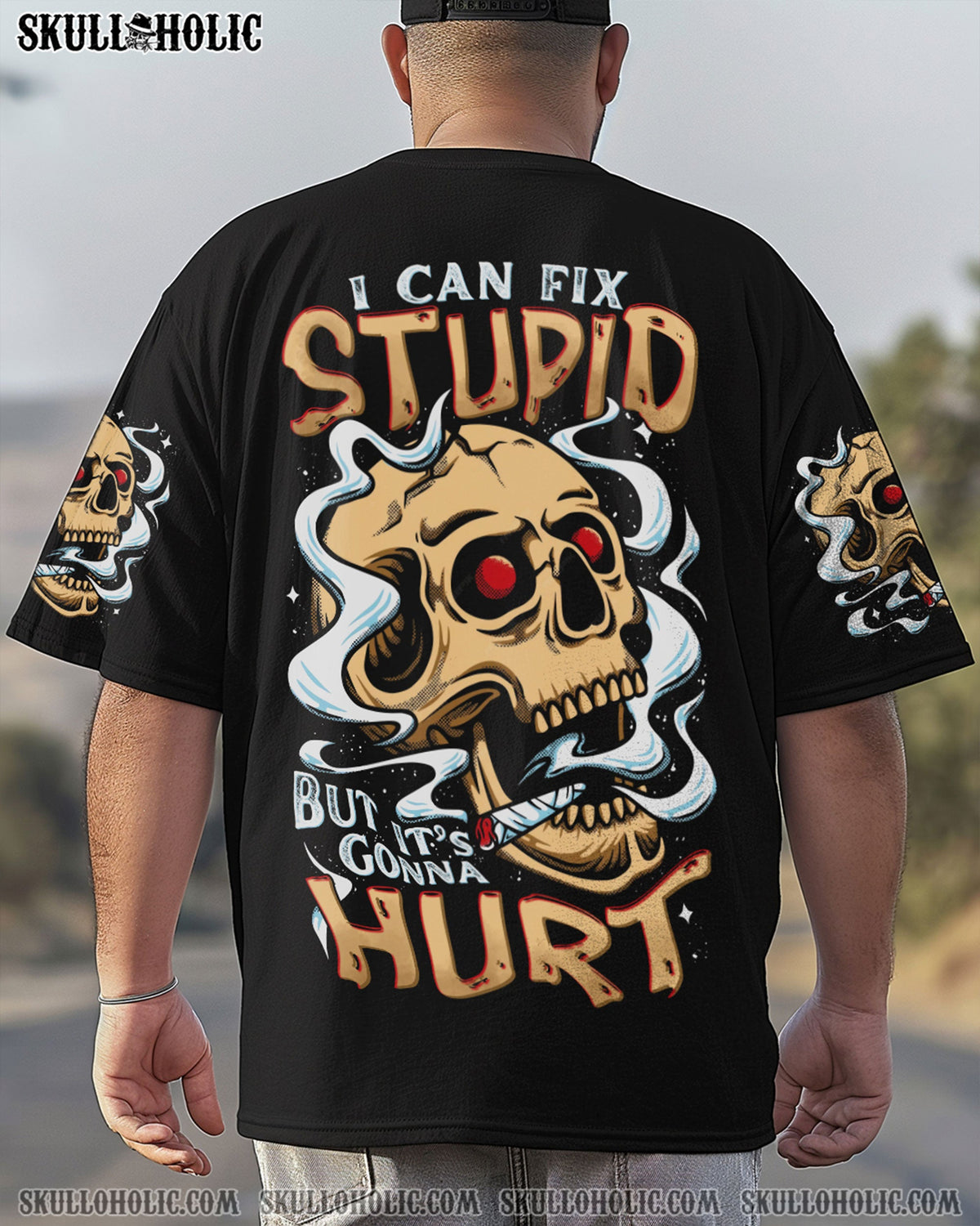 BLISSCORNERS I CAN FIX STUPID BUT IT'S GONNA HURT ALL OVER PRINT