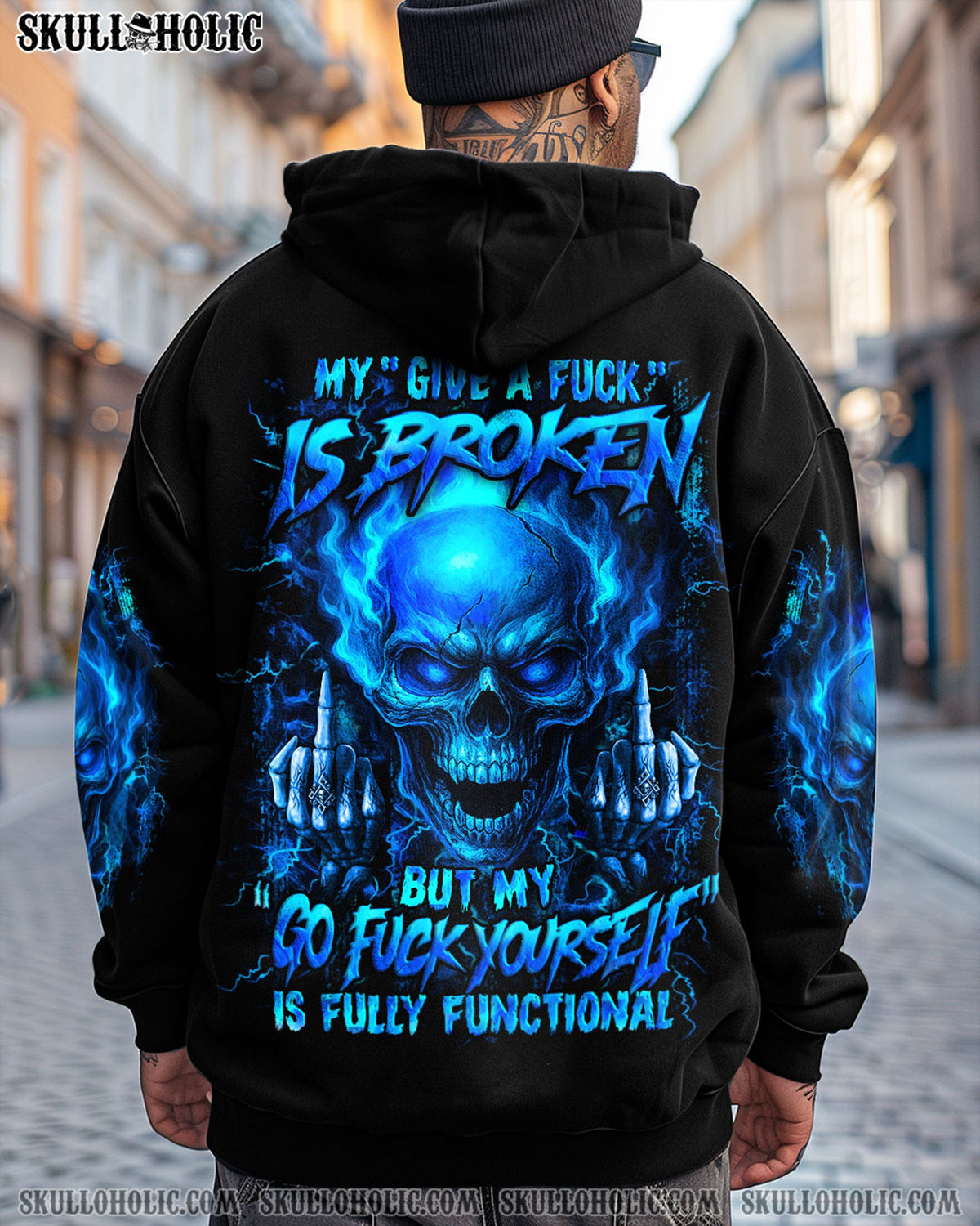 BLISSCORNERS MY GIVE A F IS BROKEN ALL OVER PRINT