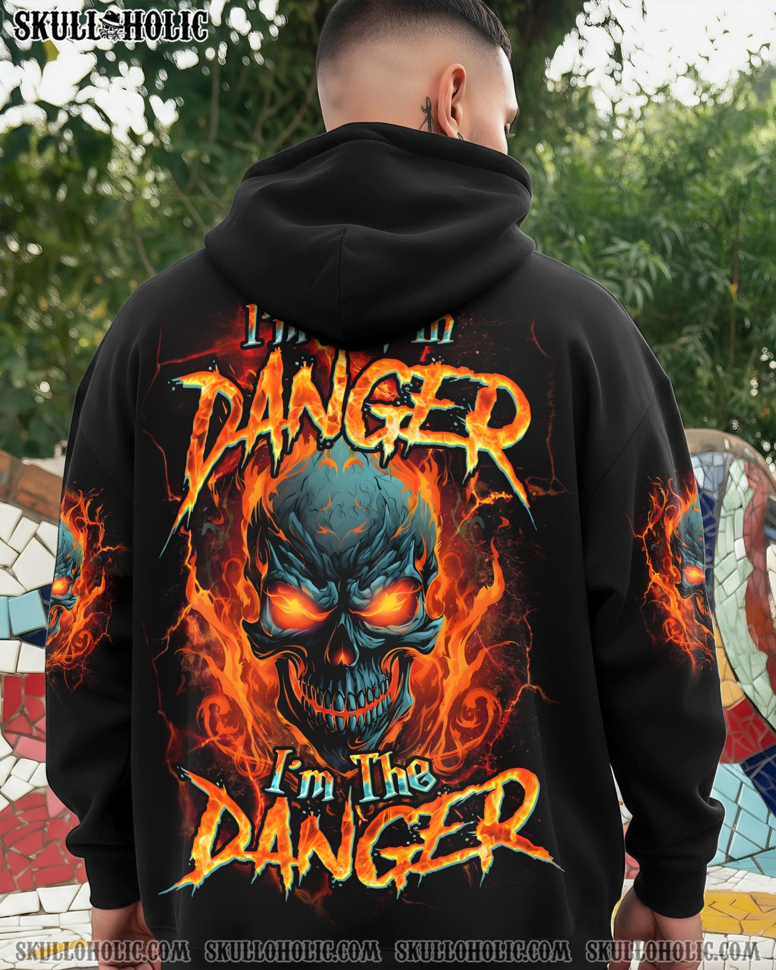 BLISSCORNERS I'M THE DANGER ALL OVER PRINT