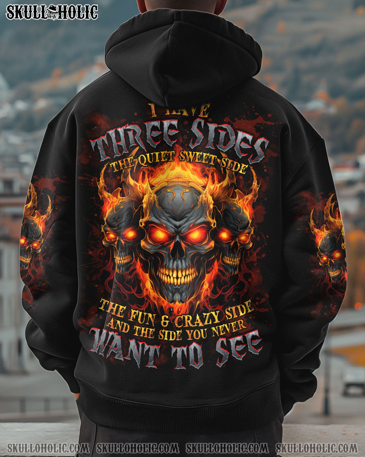 BLISSCORNERS I HAVE THREE SIDES ALL OVER PRINT