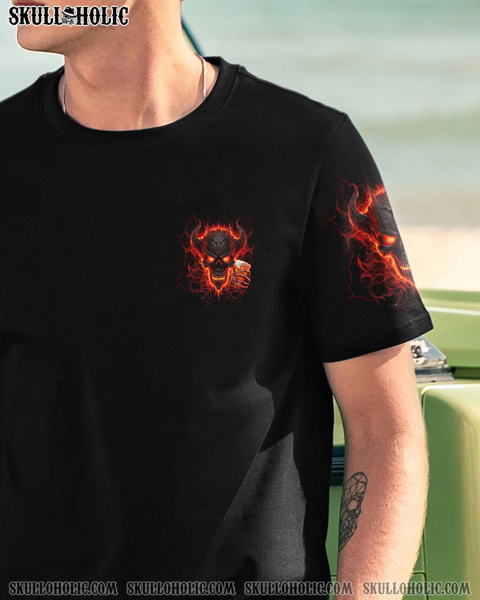 BLISSCORNERS THE DEVIL WHISPERED TO ME ALL OVER PRINT