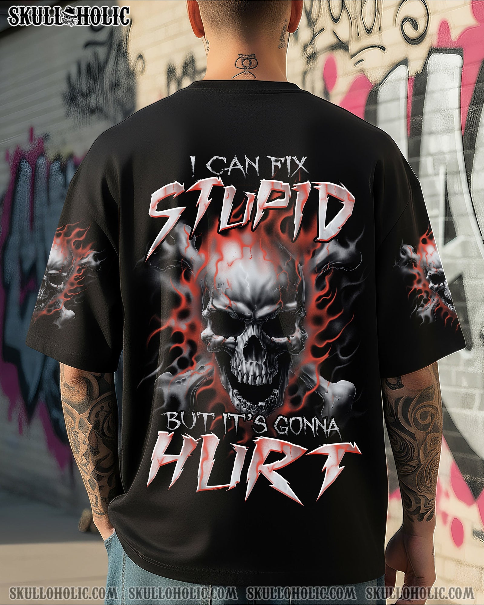 BLISSCORNERS I CAN FIX STUPID BUT IT'S GONNA HURT ALL OVER PRINT