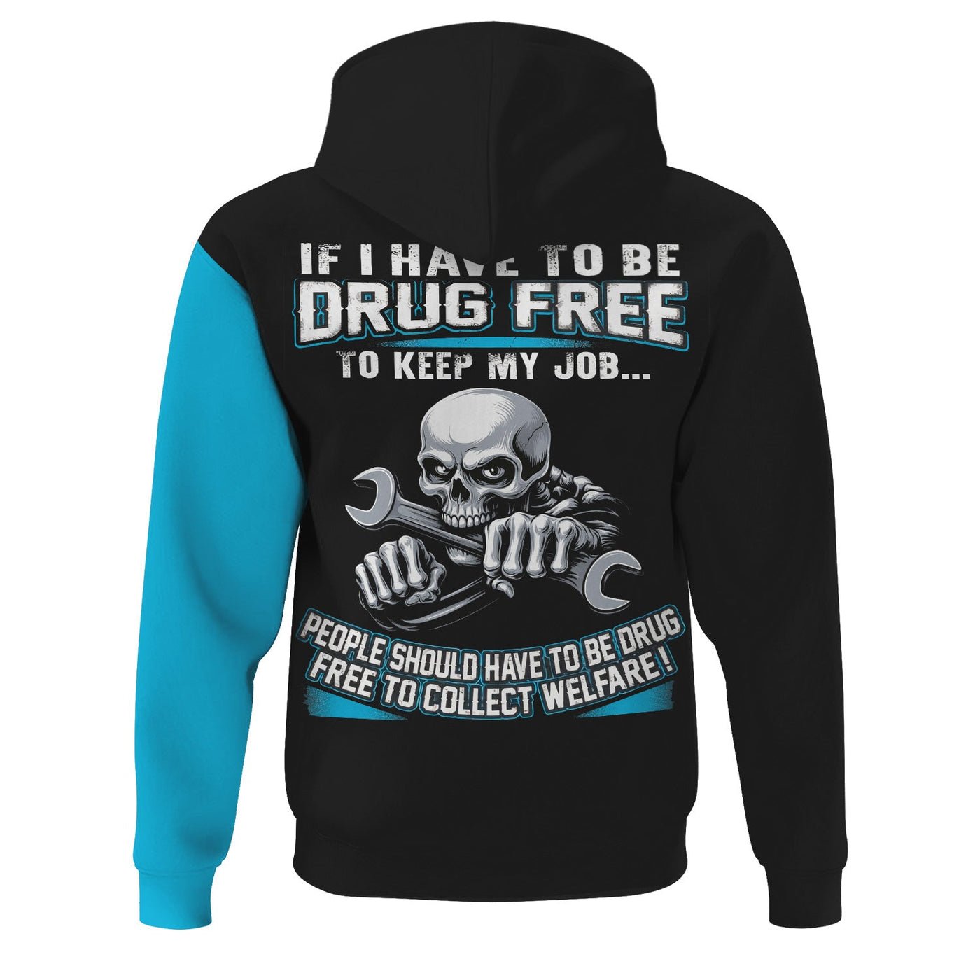 Blisscorners Personalized Mechanic Shirt, Drug Free Job Quote, Custom Name Shirt, Cool Skull Design, Funny Work Apparel, Gift for Mechanics