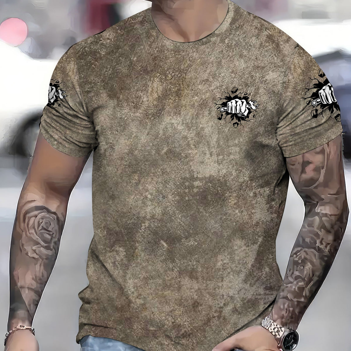 Blisscorners Funny Mechanic T Shirt Auto Repair Garage Workwear Tee Car Repair Wrench Shirt Gift for Men Dad Husband Boyfriend Diesel Engine Lover