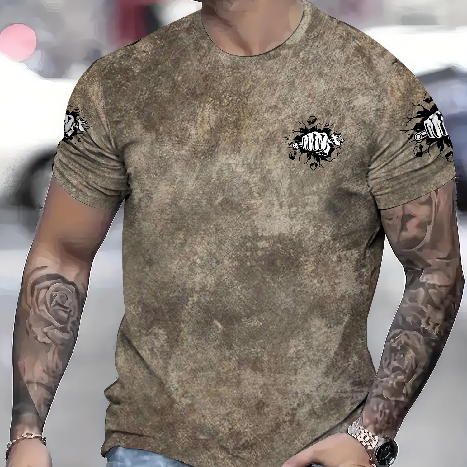 Blisscorners Funny Mechanic T Shirt Auto Repair Garage Workwear Tee Car Repair Wrench Shirt Gift for Men Dad Husband Boyfriend Diesel Engine Lover