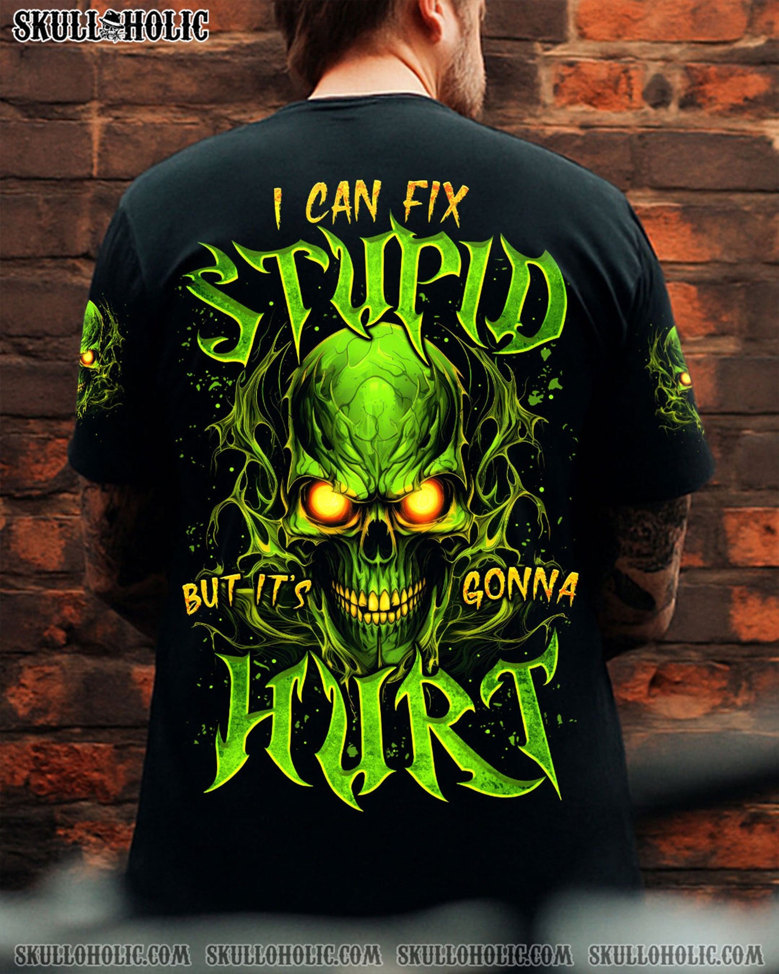 BLISSCORNERS I CAN FIX STUPID BUT IT'S GONNA HURT ALL OVER PRINT