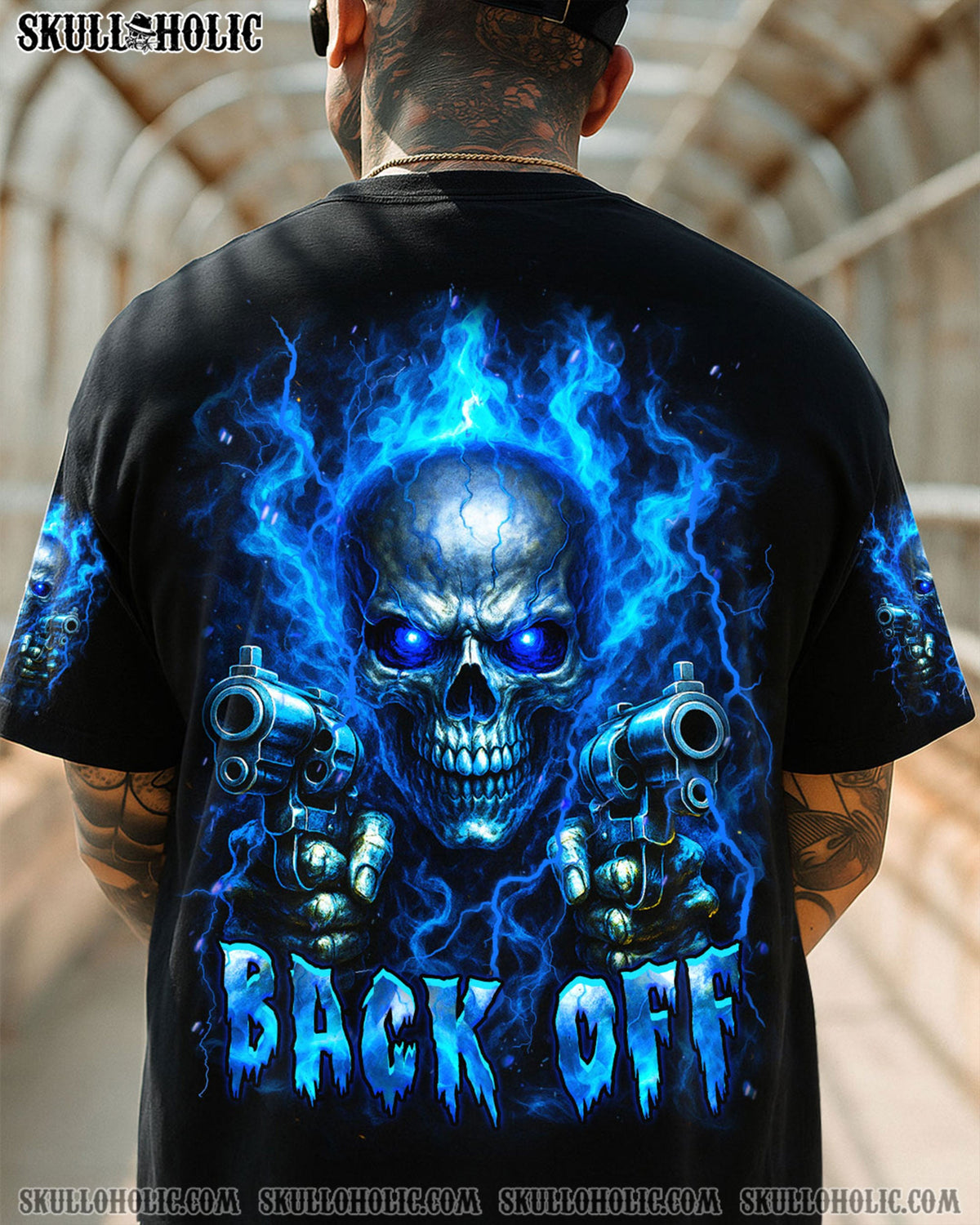 BLISSCORNERS BACK OFF ALL OVER PRINT