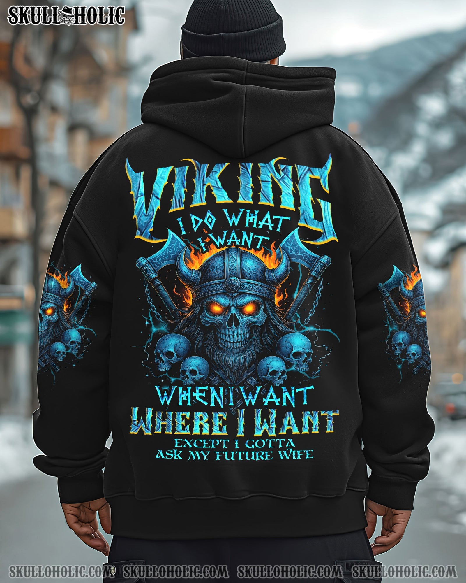 BLISSCORNERS I DO WHAT I WANT WHEN I WANT WHERE I WANT VIKING ALL OVER PRINT