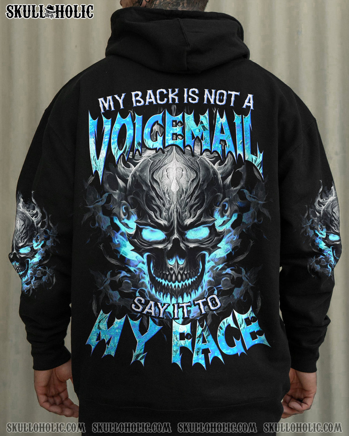 BLISSCORNERS MY BACK IS NOT A VOICEMAIL ALL OVER PRINT