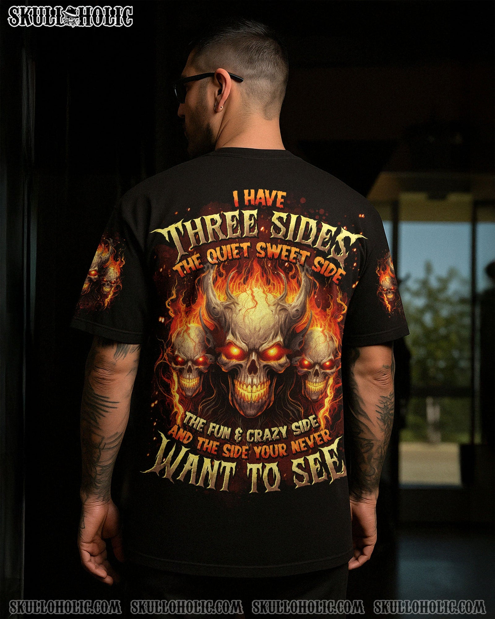 BLISSCORNERS I HAVE THREE SIDES ALL OVER PRINT