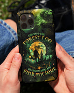 BLISSCORNERS AND INTO THE FOREST I GO BIGFOOT PHONE CASE