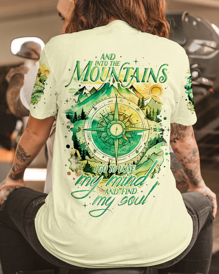 BLISSCORNERS INTO THE MOUNTAINS ALL OVER PRINT